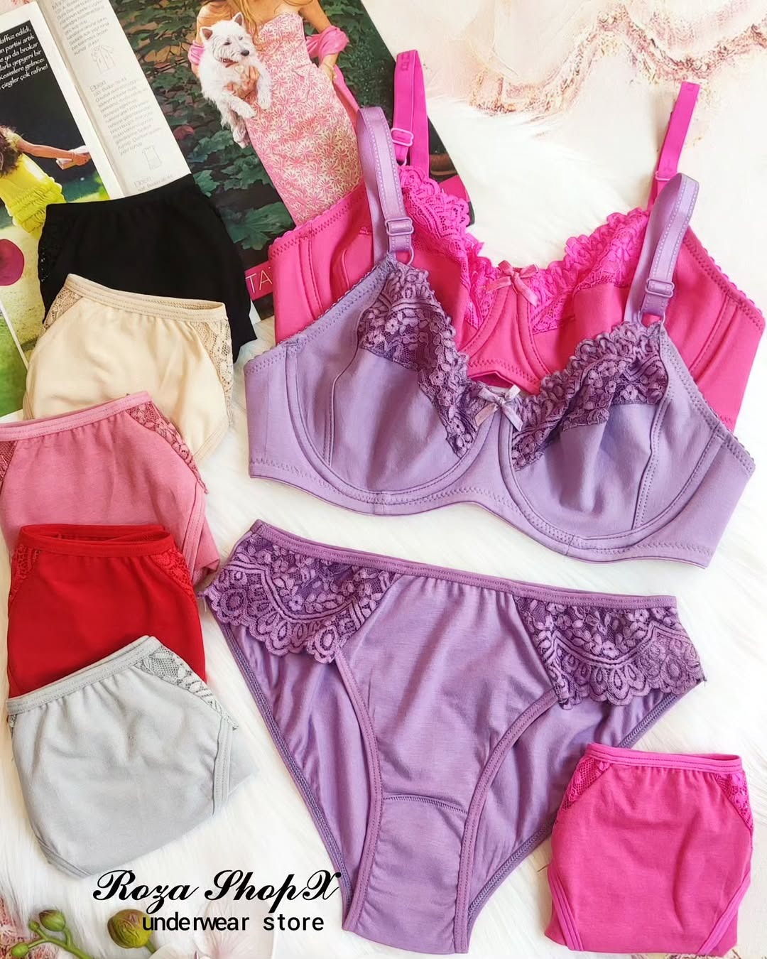 ست تمام نخ فنردار کد 516